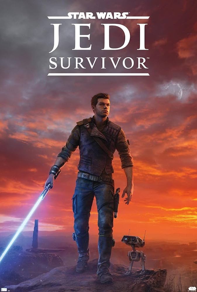 star wars jedi survivor video game poster